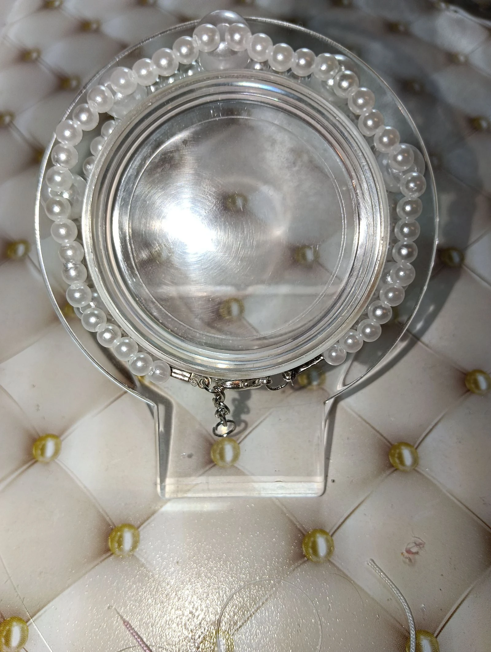 Pulseira de pérolas brancas – photo 2
